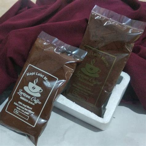 Jual Kopi Hitam Bubuk Robusta Kopi Lelet Khas Lasem Rembang Kopi