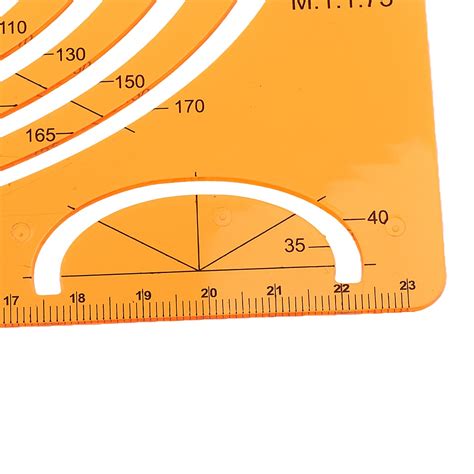 Circle Radius Master Template Stencil Assorted Cir Grandado