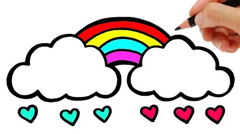 COME DISEGNARE UN ARCOBALENO YouTube