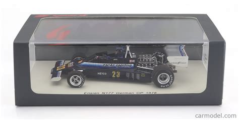 SPARK MODEL S4814 Masstab 1 43 ENSIGN F1 N177 N 23 GERMAN GP 1978