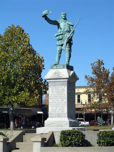 Davy Crockett Statue 3 Statue Version 3 Full Statue Unt Flickr