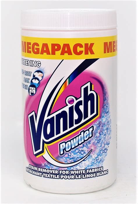 Vanish Powder Stain Remover Whites 1.5kg - Care Homes in Derbyshire & Nottinghamshire