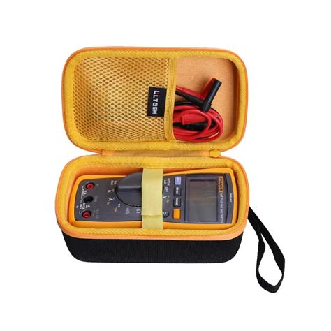 LTGEM funda rígida de EVA impermeable para electricistas Fluke 117