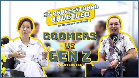 Ep Boomers Vs Gen Z Hr Professional Unveiled Youtube