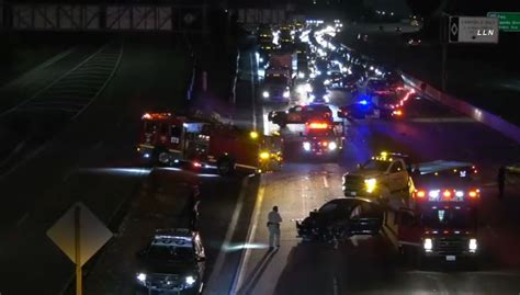 One Killed In Crash On 405 Freeway Near Lax Nbc Los Angeles