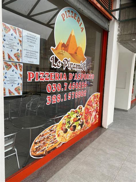 Speisekarte Von Pizzeria Le Piramidi Adro