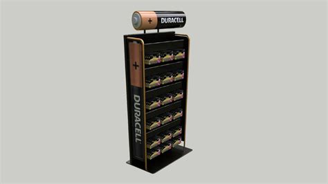 Duracell Display Stand 3d Warehouse