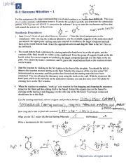 Lab 2 Orgo 2 Pdf 8 1 Benzene Nitration 1 F1 Y N O For Thi S