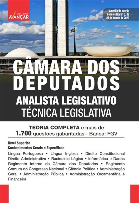 Apostila Câmara Dos Deputados Analista Legislativo Técnica