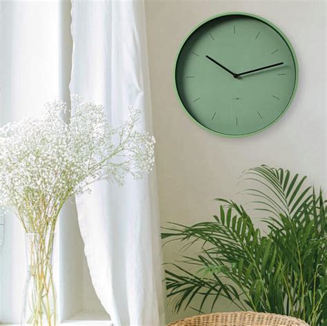 14 inch Silent Wall Clock Modern Newly Design Round Watches Timepiece ...