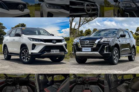 Comparison 2022 Nissan Terra Vs Toyota Fortuner Ltd Philstar Wheels