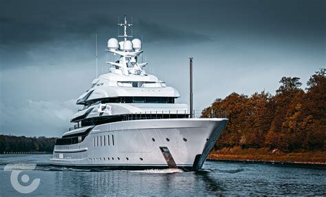 New 95m Lürssen motor yacht Madsummer on sea trials