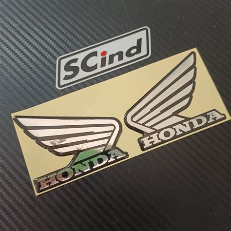 Stiker Timbul Logo Honda Sayap Lazada Indonesia