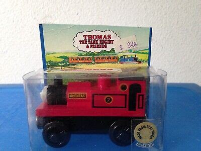 NEW & RARE 1997 Rheneas Thomas the Tank Engine & Friends Wooden Railway ...