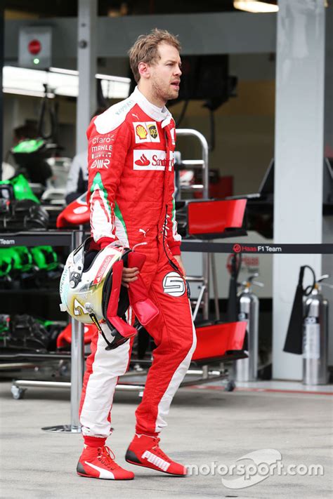 Sebastian Vettel Ferrari At Australian Gp