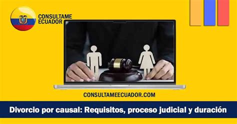 Divorcio Por Causal Conoce Los Requisitos Proceso Judicial Y Duración