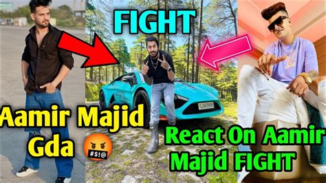 Aamir Majid Viral FIGHT Video Jannu React On Aamir Majid FIGHT