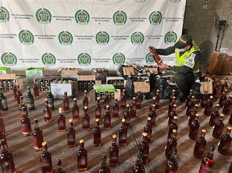 Incautan Cerca De Mil Botellas De Licor De Adulterado Y De Contrabando En Barranquilla Zona Cero