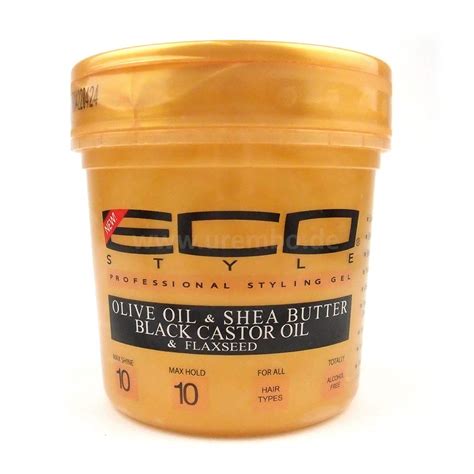 Eco Styler Olive Oil And Shea Butter Black Castrol Oil Styling Gel Max Hold 473ml Amazon De