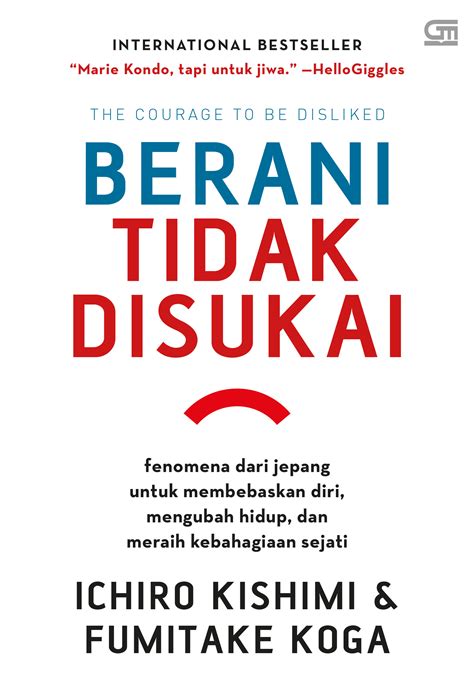 Berani Tidak Disukai Cover Gramedia Pustaka Utama