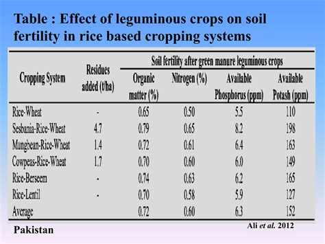 Rice Based Cropping System Ppt