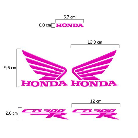 Adesivos Moto Honda Cb 300r Sportinox