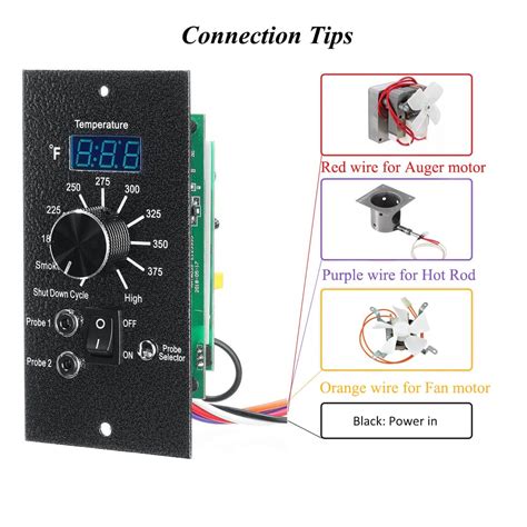 Snapklik Digital Thermostat Kit For Traeger Parts Replacement