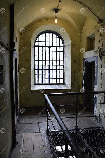 Prison Corridors at Kilmainham Gaol Museum. Dublin, Ireland. March 30 ...