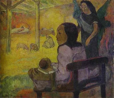 Bambino Nativit Di Tahitiano Cristo Paul Gauguin Wikioo Org L