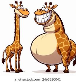 Gef Goofy Giraffe Funny Meme Logo AI-generated image 2463320041 | Shutterstock