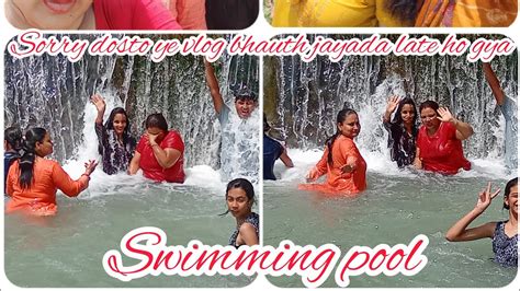 इतनी गर्मी में ठंडे पानी में नहाने का आनन्द 🏊😍🧑‍🤝‍🧑👌 ️इस Swimming Pool