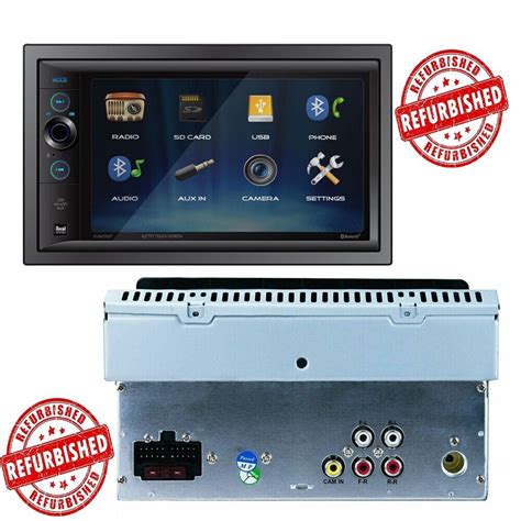 REFURBISHED DUAL XVM296BT Car Stereo Radio Dash Kit For 1999 2004