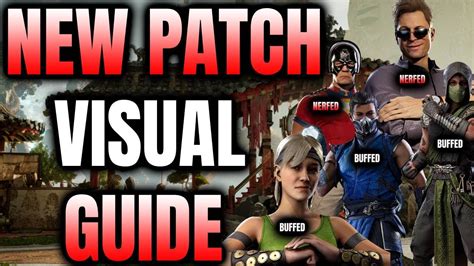 The Visual Guide To Mortal Kombat 1 Big NEW Patch Changes YouTube