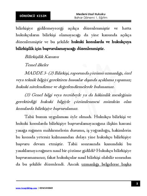 Medeni Usul Hukuk 1 Öğretim 21 22 Bahar 4 Not Evim Marmara