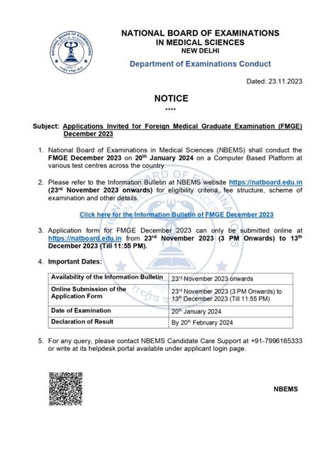 FMGE December 2023 Registration Starts NMC Guidelines For Students