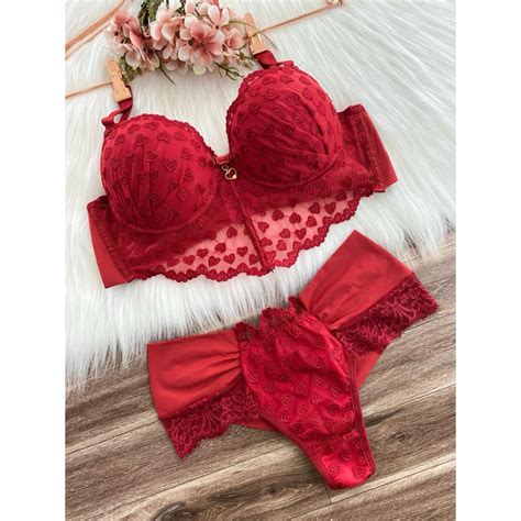 Lingerie Sexy Cropped Tule Bordado Lingerie Luxo Sexy De Renda Roupa