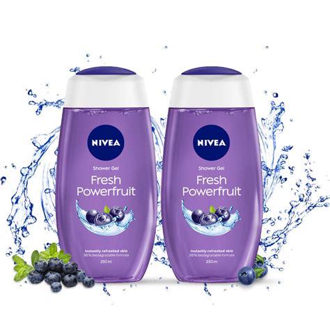 Buy Nivea Powerfruit Fresh Shower Gel Combo Pack Of Online