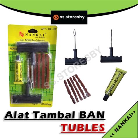 Jual ALAT TAMBAL BAN TUBELESS NANKAI SET GAGANG PLASTIK Shopee Indonesia