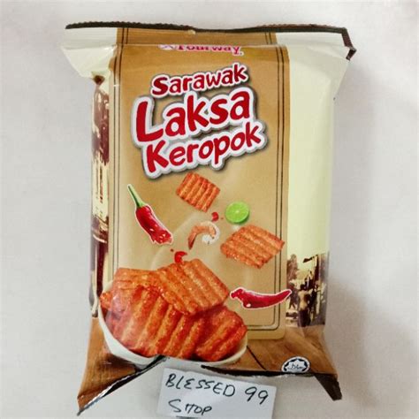 Laksa Keropok Sarawak 50gm【STOK READY】HALAL FOURWAY | Shopee Malaysia