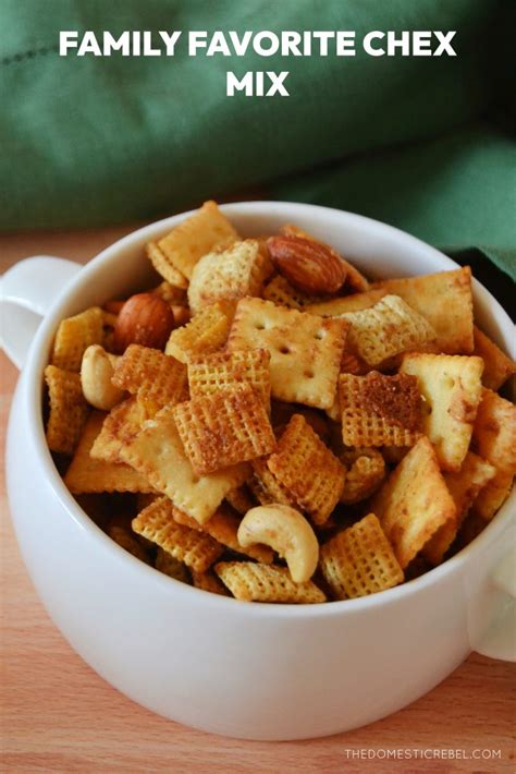 Best Ever Chex Mix The Domestic Rebel