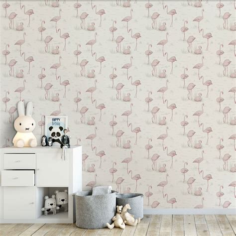 Papier Peint Animaux Flamingos Cole And Son