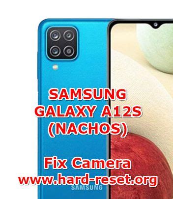 How To FIX Camera on SAMSUNG GALAXY A12S / SAMSUNG GALAXY A12 NACHO ...