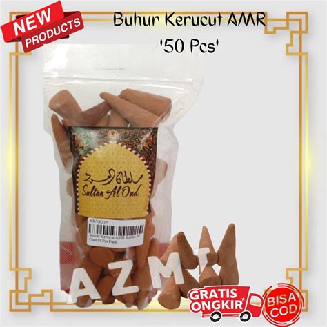 Jual Dupa Bukhur Buhur Kerucut Aromaterapi Arab Sultan Oud Isi 50pcs