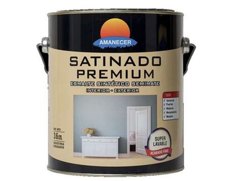 SATINADO PREMIUM 3 6LT NEGRO BRILLALUX Ferremas