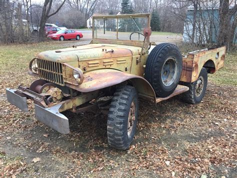 Almost No Rust Dodge Wc Weapons Carrier Military For Sale