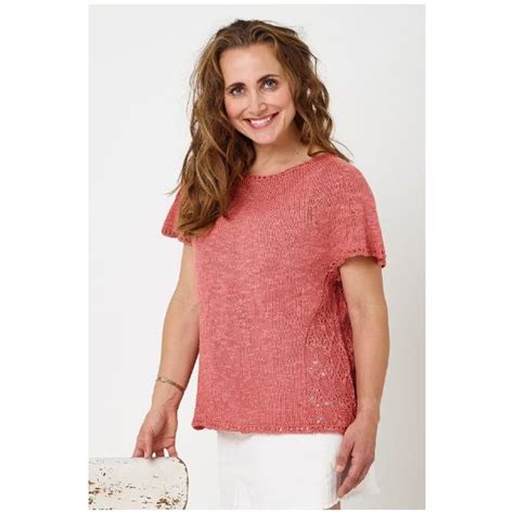 Scarlet Loose Sommerbluse Med Hulm Nster Opskrift P Papir Opskrift