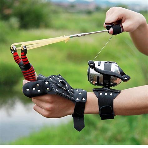 Kit Pesca Atiradeira Estilingue Carretilha Dardos P Shopee Brasil