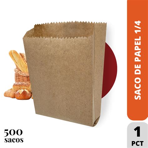 SACO PAPEL MIX 40G PC C 500 Tamanho 1 4 KG CV Descartáveis