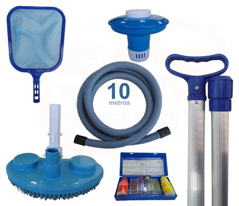 Kit Limpeza Piscina Inflável Intex completo 10 Metros Sos Da