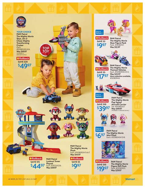 Walmart Toy Shop Flyer October 19 To December 24